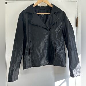 Simply Vera Faux Leather Jacket
